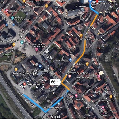 Zwei Ferienwohnungen In Randersacker Esterno foto